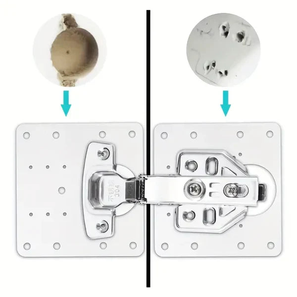 DoorFix Комплект за ремонт на панти 10 броя