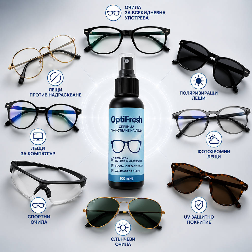 OptiFresh Спрей против драскотини по очилата
