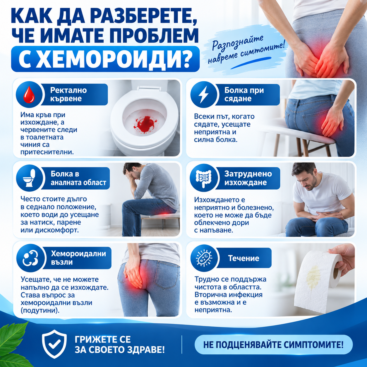 HemoRelief Спрей при хемороиди за бързо облекчение