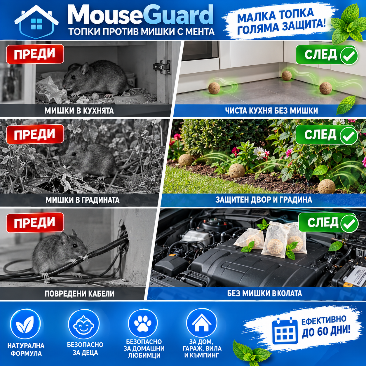MouseGuard Топки против мишки с мента
