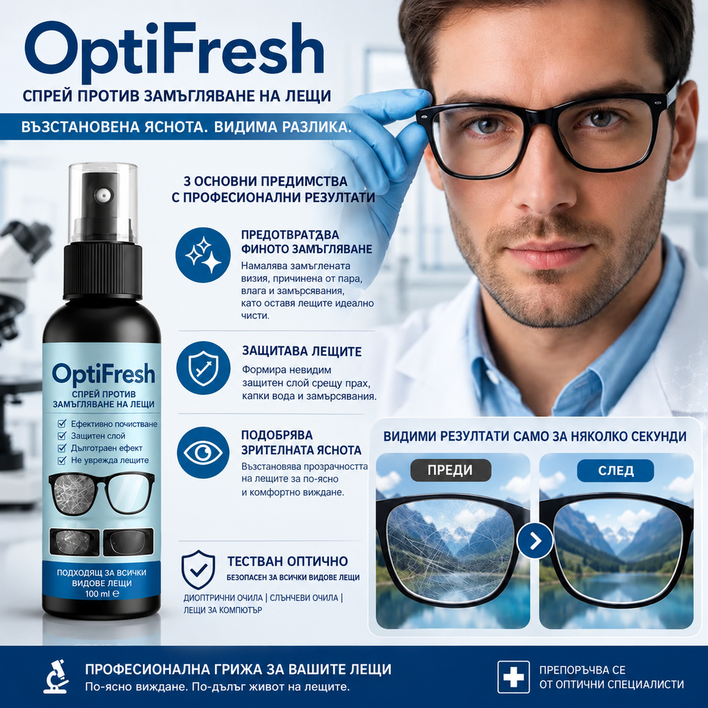 OptiFresh Спрей против драскотини по очилата